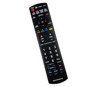 Oxxggkao Mando a distancia ABS para televisores LCD N2QAYB000100 con botón intuitivo y configuración instantánea, accesorio remoto LCD inglés