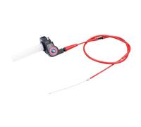 Oxxggkao Mango de control de giro estable con centro de metal y textura para un manejo firme de Dirt Bike Twist Grip