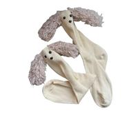 Oxxggkao Medias acolchadas de ternera media que resaltan la entonación suave de frutas y frutas ventiladas, calzado unisex de invierno para tareas interiores, medias de equipo Cinnamorolls para mujer