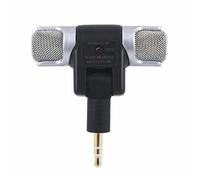 Oxxggkao Micr estereofónico direccional para dispositivos móviles de sonido de computadora, sensibilidad de 38 dB, estructura delgada, registro de canal