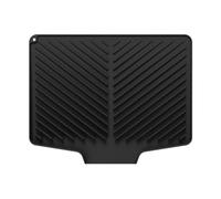 Oxxggkao Modern Kitchen Helper - Alfombrilla de secado de silicona para encimera organizada y ordenada, almohadilla de secado plegable