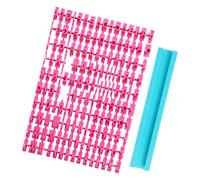 Oxxggkao Moderno juego de moldes para sellos de letras y números para manualidades de azúcar, tarjetas caseras, aula, manualidades, accesorios de horneado, molde creativo para manualidades de azúcar