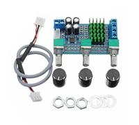 Oxxggkao Módulo Amplificador Digital de Doble Canal ABS portátil 2X80W PA3116D2 Que Ofrece un Sonido Claro para entusiastas de la música Módulo de Estructura de Sonido portátil