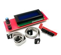 Oxxggkao Módulo de pantalla LCD 2004 fácil de usar para RAMPS 1.4 Shield Printer Controller Kits de navegación giratoria