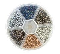 Oxxggkao Mosca Tying Materials Head Beads 1 caja de materiales de encuadernación de gancho de colores mixtos herramienta de atado