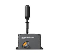 Oxxggkao Palanca de cambios manual de transmisión de 7 velocidades hacia adelante y 1 marcha atrás, alta precisión, 16 bits para PC, carreras, construcción de aluminio, perilla de palanca de cambios