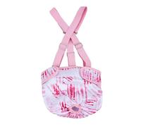 Oxxggkao Pañal seguro para perros femeninos activos, lavable, reutilizable, cómodo sistema de arneses, tela transpirable, lavable