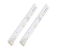 Oxxggkao Panel de iluminación para refrigerador a prueba de golpes, construcción ABS, bajo consumo de energía, compatible con varios modelos, estructura de iluminación segura para niños