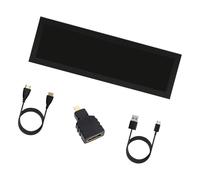 Oxxggkao Pantalla LCD para monitor USB de 8.8 pulgadas, panel de escritorio secundario, tipo C, pantalla extendida para juegos secundarios