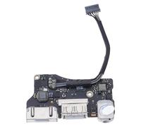 Oxxggkao Placa de alimentación USB funcional para Air A1466 modelos de 13 pulgadas 2012 a 2017, soporta reemplazo de salida de sonido