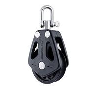 Oxxggkao Polea de acero inoxidable de alta carga para colgar, rueda de remolque, cuerda de alambre de elevación, rodillo de cable, rueda resistente