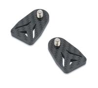 Oxxggkao Potente soporte de fibra de carbono para bicicleta, carga de 150 kg, almohadilla de goma antideslizante, plan flexible permanente, asistencia para pies de velocipede