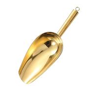 Oxxggkao Prácticas palas de hielo de metal para uso en máquina y cocina, fácil almacenamiento, congeladores pequeños para cubo