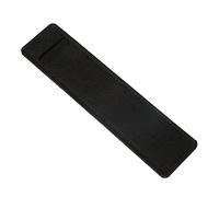Oxxggkao Práctico estuche para lápices escolares, bolsa de almacenamiento de fieltro con un solo agujero, funda protectora para letreros pequeños, funda de fieltro individual, Black