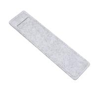 Oxxggkao Práctico estuche para lápices escolares, bolsa de almacenamiento de fieltro con un solo agujero, funda protectora para letreros pequeños, funda de fieltro individual, Gray