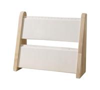 Oxxggkao Práctico soporte de madera para collares, organizador de collares de madera de doble cubierta para un fácil acceso y exhibición en casas, soporte de joyería de feria de manualidades