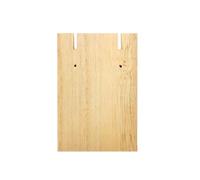 Oxxggkao Práctico soporte de madera para joyas, soporte de exhibición de pendientes de oficina para tarjetas de visita en casa o al por menor, hecho a mano