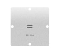 Oxxggkao Precise BGA78 a BGA152 - Juego de plantillas de bola de soldadura de 90 x 90 mm, plantilla de soldadura de acero para chip DDR5, herramienta de reballing de memoria