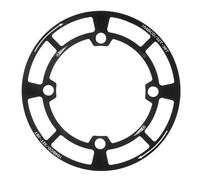 Oxxggkao Protector de cadena de aleación de aluminio para bicicleta, protector de piñón de rueda de cadena, accesorios de bicicleta de montaña, protector de cadena