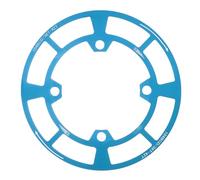 Oxxggkao Protector de cadena de aleación de aluminio para bicicleta, protector de piñón de rueda de cadena, accesorios de bicicleta de montaña, protector de cadena