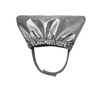 Oxxggkao Protectores de orejas para mascotas para gatos durante el baño y el juego acuático, tela suave, impermeable, cubierta ajustable para cabeza, sombrero de ducha con orejas de gato