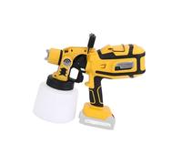 Oxxggkao Pulverizador eléctrico de 3 boquillas, tamaño 1400 ml, capacidad 650 W, HVLP, pulverizador de pintura doméstica, control de flujos, fácil pulverización, pintura para pintura de casa