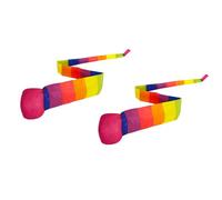 Oxxggkao Rainbows Comets Ball Lanzamiento de Bola receptora Serpentinas de porristas Juguete para niños Entrenamiento Sensorial y Juego en Equipo Serpentinas sensoriales
