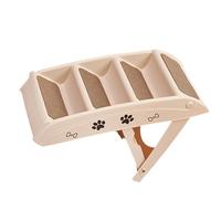 Oxxggkao Rampas plegables para mascotas para perros y gatos con superficies antideslizantes, fáciles de almacenar y transportar, materiales de polipropileno ligeros, procedimientos finos para mascotas