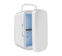 Oxxggkao Refrigerador termoeléctrico portátil de 8 litros y calentador para dormitorios de viaje con tecnología de refrigeración avanzada, refrigerador de bajo consumo