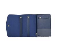 Oxxggkao Rollo de joyería compacto con forro suave para aretes, anillos, viajes, diseño plegable, rollo de exhibición de joyas