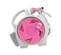 Oxxggkao Rollo de manguera de jardín transportable con plan retráctil, sustancia fina de PVC para un fácil almacenamiento y uso al aire libre, carrito de manguera transportable