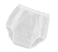 Oxxggkao Ropa interior invisible de TPU para mujer, absorbe las fugas, control de seguridad, continuo, para uso diario, gimnasio, ropa interior transparente, esmerilado, XXL