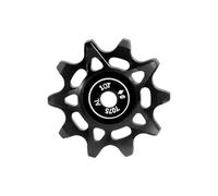 Oxxggkao Rueda guía de engranajes de ciclismo extremadamente suave fabricada con aluminio impermeable para cumplir con el acuerdo de terreno, estructura de rueda de engranaje de ciclo global