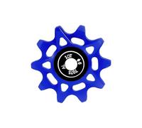 Oxxggkao Rueda guía de engranajes de ciclismo extremadamente suave fabricada con aluminio impermeable para cumplir con el acuerdo de terreno, estructura de rueda de engranaje de ciclo global