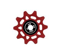 Oxxggkao Rueda guía de engranajes de ciclismo extremadamente suave fabricada con aluminio impermeable para cumplir con el acuerdo de terreno, estructura de rueda de engranaje de ciclo global