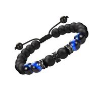 Oxxggkao ' s Eye - Cuentas de piedra natural con energía espiritual, motivacional, amada, joyería versátil para uso diario