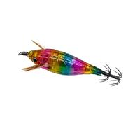 Oxxggkao Señuelos de gancho de manga de sepia de calamar, señuelos luminosos, anzuelos de pesca, cebos, accesorios de pesca, anzuelos de pesca fáciles de usar, señuelos de pesca nocturna