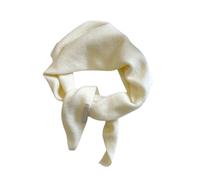 Oxxggkao Silenciador de tejido suave con múltiples funciones para invierno, plan trilateral, delgado, cálido, para mujeres y hombres, silenciador de cabeza de doble propósito, blanco, Talla única