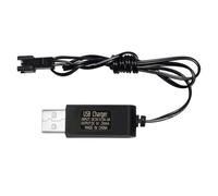 Oxxggkao SM2P / JST/KETPlug - Cable de carga USB para coche de 3,6 V, 4,8 V, 6 V, 7,2 V, cable de carga USB