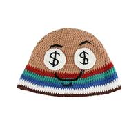 Oxxggkao Sofisticados sombreros unisex dramáticos, temperamento de tendencia callejera, para un aspecto elegante de fiesta, juvenil y elegante, caqui, Talla única