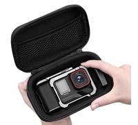 Oxxggkao Solución de transporte de cámara para Action 2 equipada con absorción de efectos y espaciosa funda de transporte interior compacta