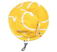 Oxxggkao Sombrero de pescador para cachorros para salidas al aire libre, disfraz de sombrero de sol, cinturón ajustable para accesorios de fotografía para gatos