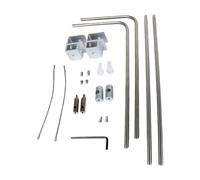 Oxxggkao Soporte de luz regulable para acuarios, aleaciones de aluminio, soportes de iluminación para lámparas fluorescentes LED, soportes de luz LED regulables