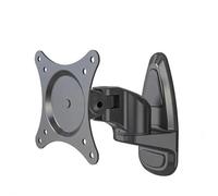 Oxxggkao Soporte de pared de aluminio resistente para monitores de computadora de 17 27 pulgadas, 75 x 75 pulgadas, 100 x 100 mm, con potente brazo de observación de aluminio para PC