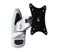 Oxxggkao Soporte de pared de aluminio resistente para monitores de computadora de 17 27 pulgadas, 75 x 75 pulgadas, 100 x 100 mm, con potente brazo de observación de aluminio para PC