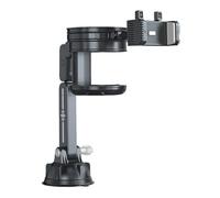 Oxxggkao Soporte multifuncional para coche y soporte para teléfono con rotación de 360 grados con capacidad de rotación flexible para varias botellas, teléfonos, portavasos expansor