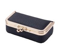 Oxxggkao Soporte portátil para joyas con organizador de almacenamiento de viaje para anillos de compromiso, aretes, collares, bolsa pequeña para planificar joyas