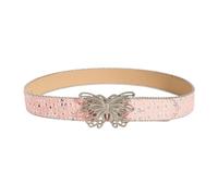 Oxxggkao Street Styles - Cinturón de mezclilla para niñas, estético, versátil, a la moda, para reuniones sociales, a la moda, para adultos, B, Talla única