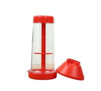 Oxxggkao Tamices giratorios de harina, mezcladores semiautomáticos de mano, herramienta de horneado doméstico, tamices de harina, utensilios de cocina, taza de tamiz giratorio