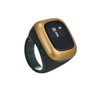 Oxxggkao Tasbih - Contador de dedos con recordatorio de tiempo, contador digital con visualización de fecha para contar con precisión Recordatorio digital